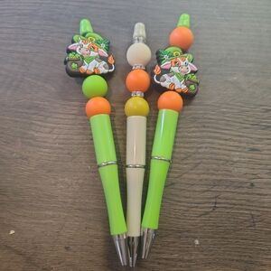 🩰 St. Patricks Days Character beaded Pens